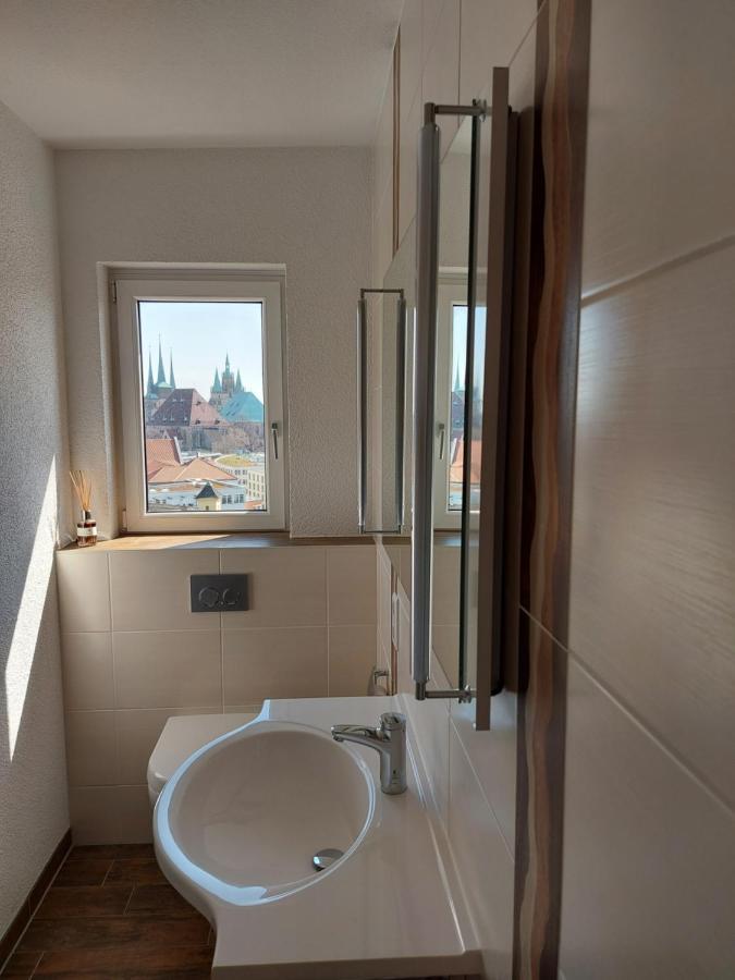At The Top - Penthouse Ueber Den Daechern Der Stadt Erfurt Dış mekan fotoğraf